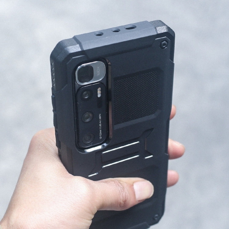 For Xiaomi Mi 10 Ultra FATBEAR Armor Shockproof Cooling Phone Case(Black)
