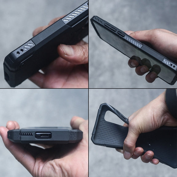 For Xiaomi Mi 10 Ultra FATBEAR Armor Shockproof Cooling Phone Case(Black)