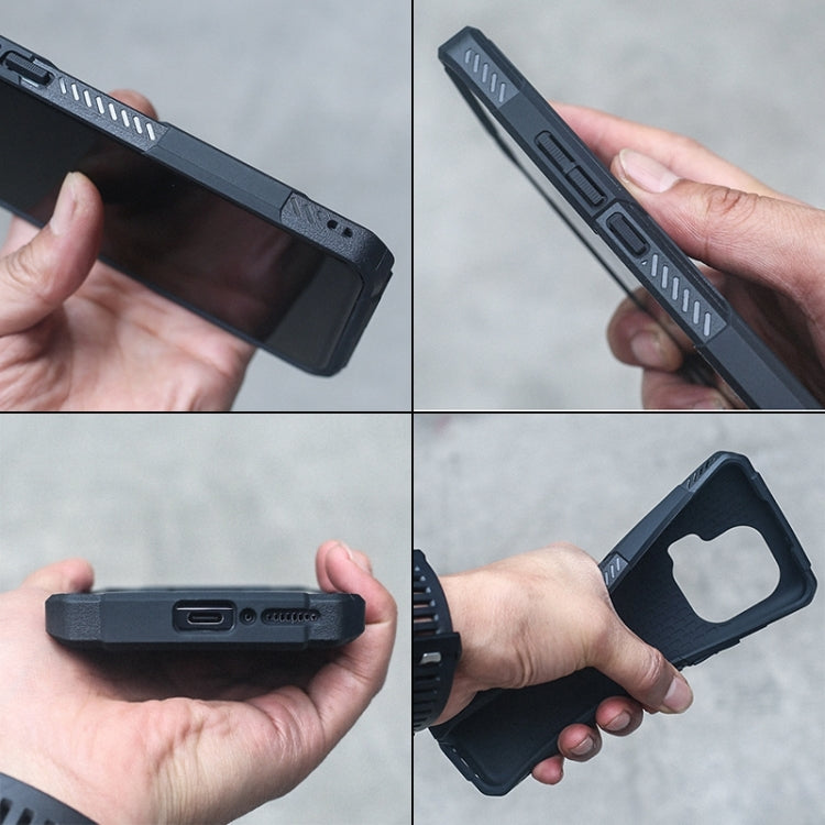 For Xiaomi Mi 11 Pro FATBEAR Armor Shockproof Cooling Phone Case(Black)