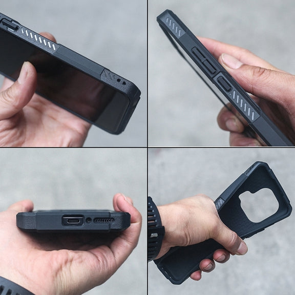 For Xiaomi Mi 11 Pro FATBEAR Armor Shockproof Cooling Phone Case(Black)