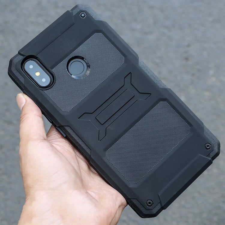 For Xiaomi Mi Max 3 FATBEAR Armor Shockproof Cooling Phone Case(Black)