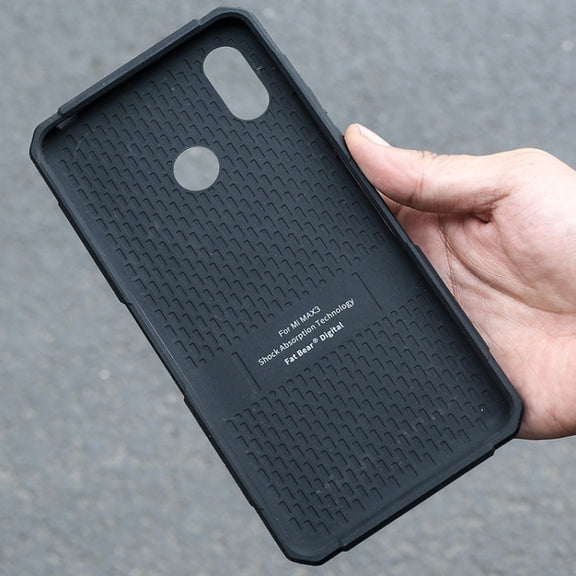 For Xiaomi Mi Max 3 FATBEAR Armor Shockproof Cooling Phone Case(Black)