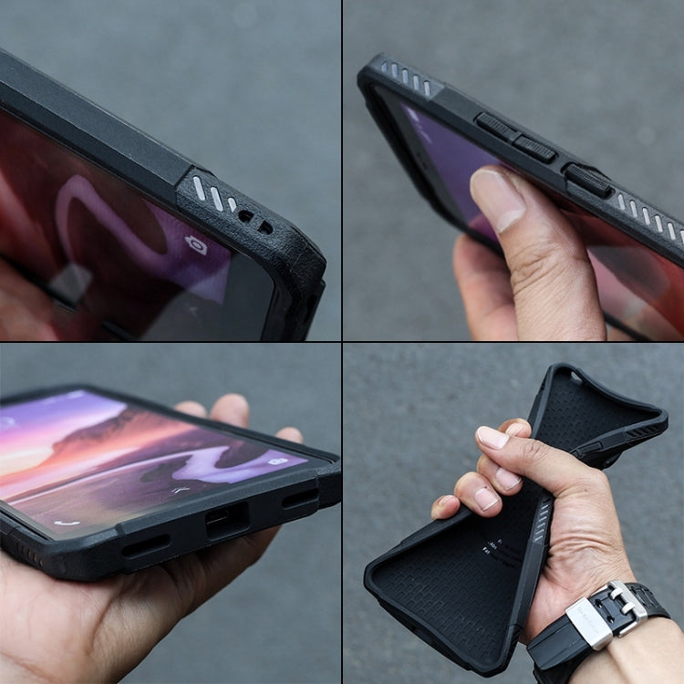 For Xiaomi Mi Max 3 FATBEAR Armor Shockproof Cooling Phone Case(Black)