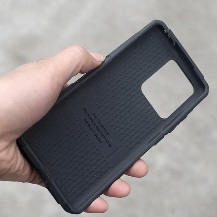For Xiaomi Mix 4 FATBEAR Armor Shockproof Cooling Phone Case(Black)