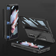For Samsung Galaxy Z Fold3 5G GKK Integrated Magnetic Full Coverage Phone Flip Case with Pen Slot(Black) - Galaxy Phone Cases by GKK | Online Shopping South Africa | PMC TechLife | Buy Now Pay Later Mobicred