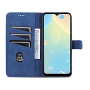 For Samsung Galaxy A53 5G AZNS Skin Feel Calf Texture Horizontal Flip Leather Phone Case(Blue)