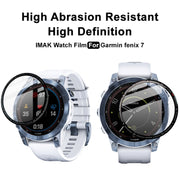 Compatible with Garmin Fenix 7 IMAK Plexiglass HD Watch Protective Film