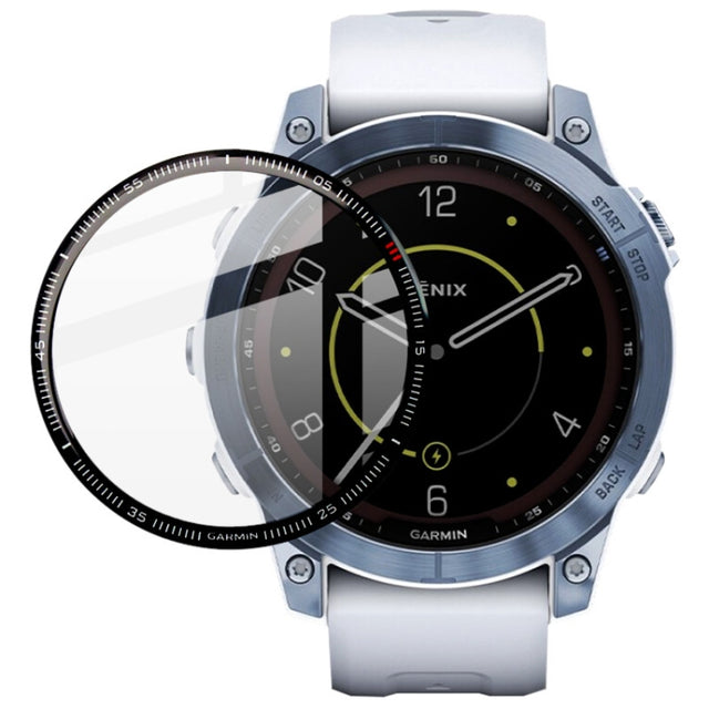 Compatible with Garmin Fenix 7 IMAK Plexiglass HD Watch Protective Film