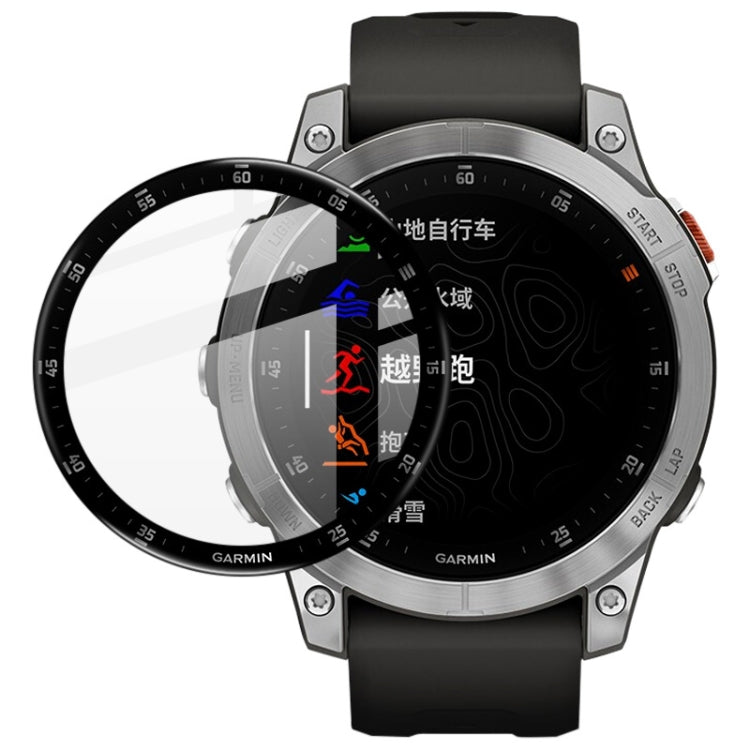 Compatible with Garmin Epix IMAK Plexiglass HD Watch Protective Film