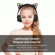 ONIKUMA B90 RGB Lighting Wireless Bluetooth Headphone(Black)