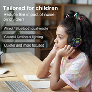 ONIKUMA B90 RGB Lighting Wireless Bluetooth Headphone(Black)