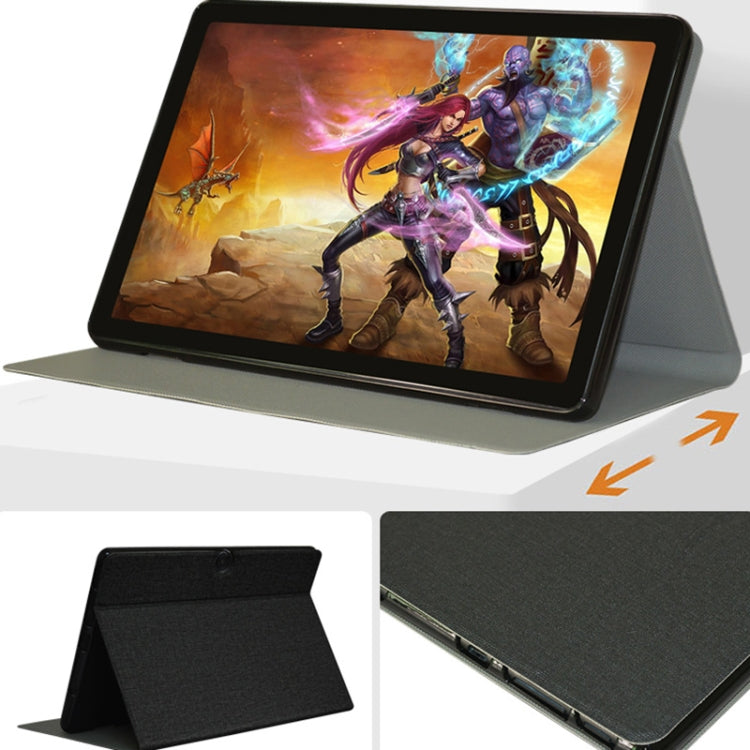 For ALLDOCUBE Smile X Business Style Anti-slip Texture Leather Tablet Case(Black)