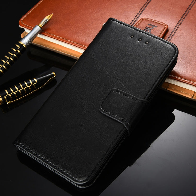 For Samsung Galaxy A03 International Version Crystal Texture Leather Phone Case(Black)