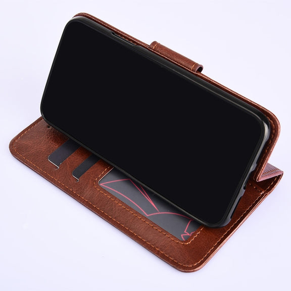 For Samsung Galaxy A03 International Version Crystal Texture Leather Phone Case(Black)
