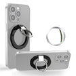 wlons Magnetic 360 Degree Rotatable Mobile Phone Ring Holder(Black) - Ring Holder by wlons | Online Shopping South Africa | PMC TechLife | Buy Now Pay Later Mobicred