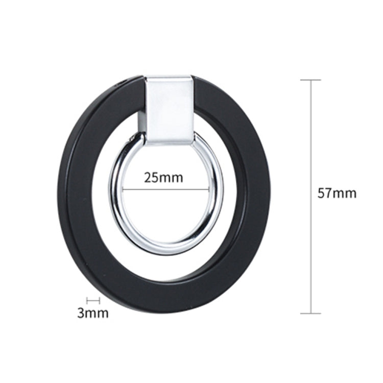 wlons Magnetic 360 Degree Rotatable Mobile Phone Ring Holder(Blue)