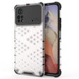 For Xiaomi Poco X4 Pro 5G Shockproof Honeycomb PC + TPU Case(White) - free shipping - PMC TechLife - Order now!