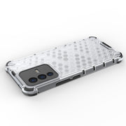 For vivo S12 / V23 5G Shockproof Honeycomb PC + TPU Phone Case(Black)