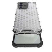 For vivo S12 / V23 5G Shockproof Honeycomb PC + TPU Phone Case(Black)