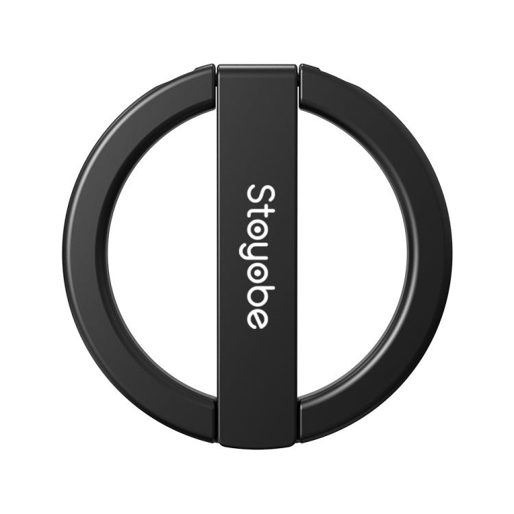 DUX DUICS Stoyobe HF-IV Magnetic Mobile Phone Stand Bracket for iPhone 12 & 13 Series(Black)