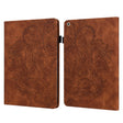 Peacock Embossed Pattern TPU + PU Leather Smart Tablet Case with Sleep / Wake-up For iPad 10.2 2019 / Pro 10.5 inch(Brown) - iPad Pro 10.5 inch Cases by PMC TechLife | Online Shopping South Africa | PMC TechLife | Buy Now Pay Later Mobicred