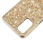 For Samsung Galaxy A13 4G Glitter Powder Shockproof TPU Phone Case(Rose Gold)