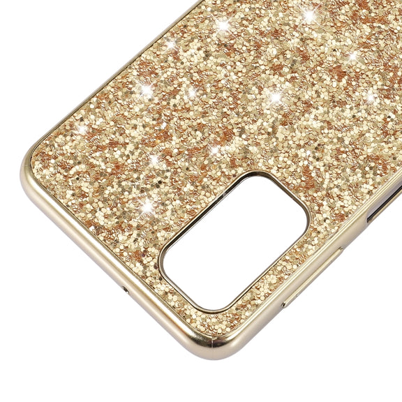 For Samsung Galaxy A13 4G Glitter Powder Shockproof TPU Phone Case(Rose Gold)