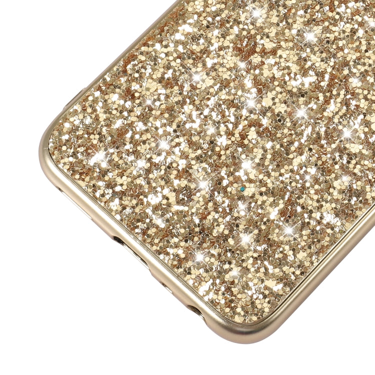 For Samsung Galaxy A23 Glitter Powder Shockproof TPU Phone Case(Gold)