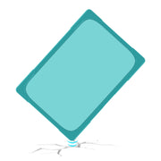 TPU + PC Two-color Anti-fall Laptop Protective Case For MacBook Pro 16.2 inch A2485 2021(Light Blue)