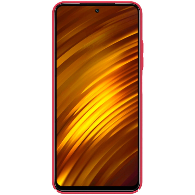 For Xiaomi Poco M4 Pro NILLKIN Frosted PC Phone Case(Red)