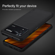 For Xiaomi Poco M4 Pro NILLKIN Frosted PC Phone Case(Red)
