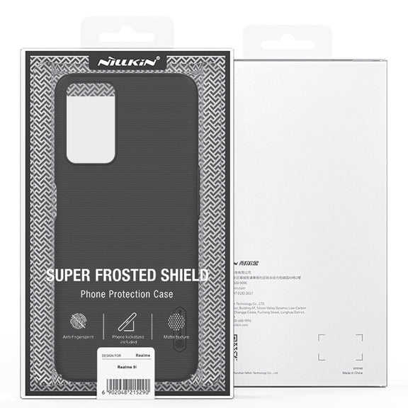 For OPPO Realme 9i NILLKIN Frosted PC Phone Case(Red)