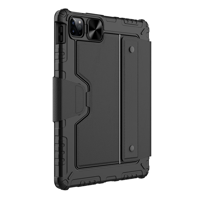 For iPad Air 10.9 2020 / Air 4 / Air 5 / Pro 11 2020 / 2021 / 2022 NILLKIN Bluetooth Touch Keyboard Smart Tablet Case(Black)