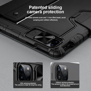For iPad Air 10.9 2020 / Air 4 / Air 5 / Pro 11 2020 / 2021 / 2022 NILLKIN Bluetooth Touch Keyboard Smart Tablet Case(Black)
