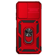 For Xiaomi Redmi Note 11 Global Sliding Camshield Holder Phone Case(Red)