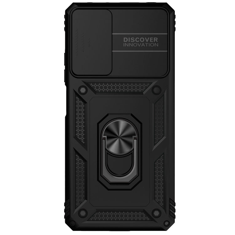 For Xiaomi Redmi Note 11 Pro Global Sliding Camshield Holder Phone Case(Black)