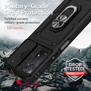 For Xiaomi Redmi Note 11 Pro Global Sliding Camshield Holder Phone Case(Black)