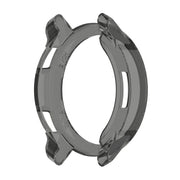 For Xiaomi Watch S1 Active / Watch Color 2 TPU Half-pack Watch Case(Transparent Black)