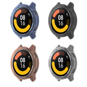 For Xiaomi Watch S1 Active / Watch Color 2 TPU Half-pack Watch Case(Transparent Black)