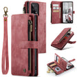 For Samsung Galaxy A53 5G CaseMe C30 Multifunctional Phone Leather Case with Holder & Card Slot & Wallet(Red) - Galaxy Phone Cases by CaseMe | Online Shopping South Africa | PMC TechLife | Buy Now Pay Later Mobicred