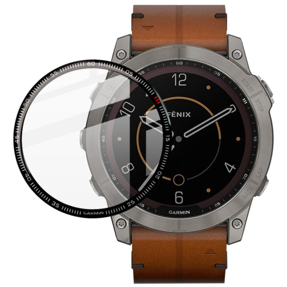 Compatible with Garmin Fenix 7X IMAK HD High Transparent Wear-resistant Watch Screen Protective Film