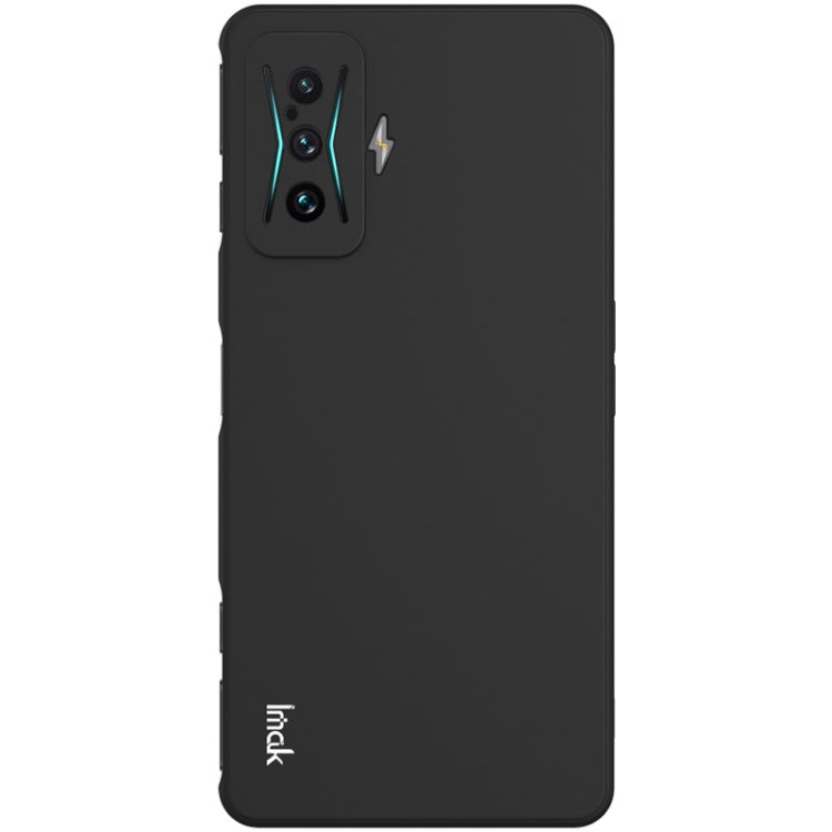 For Xiaomi Redmi K50 Gaming 5G IMAK UC-4 Series Straight Edge TPU Soft Phone Case(Black)