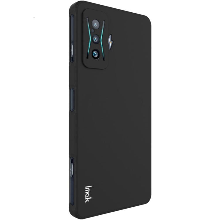 For Xiaomi Redmi K50 Gaming 5G IMAK UC-4 Series Straight Edge TPU Soft Phone Case(Black)