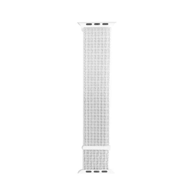 For Apple Watch Apple Watch Ultra 49mm&Watch Ultra 2 49mm / Series 9&8&7 45mm / SE 3&SE 2&6&SE&5&4 44mm / 3&2&1 42mm Mutural Nylon Watch Band(White) - Watch Bands by Mutural