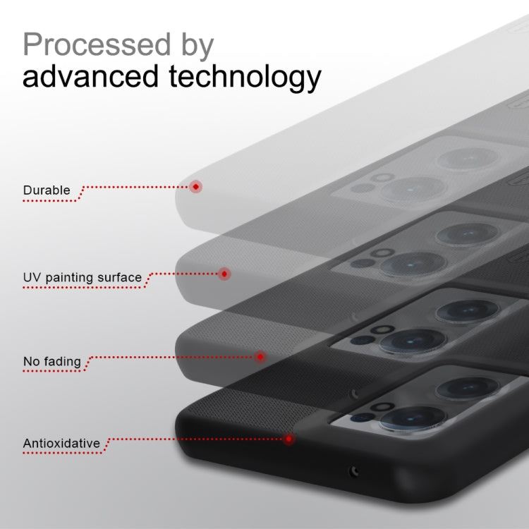 For OnePlus Nord CE 2 5G NILLKIN Frosted PC Phone Case(Black)