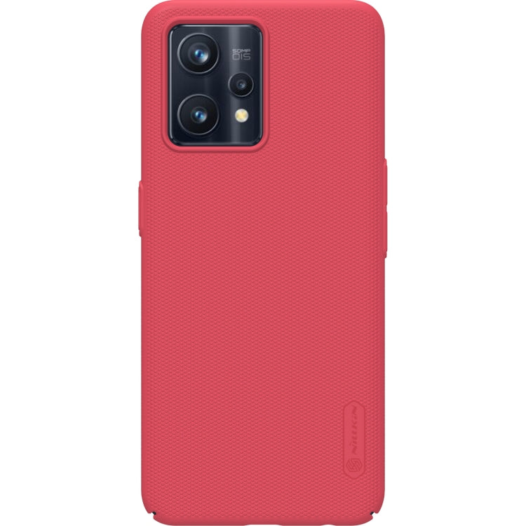 For OPPO Realme 9 Pro+ 5G NILLKIN Frosted PC Phone Case(Red)