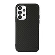 For Samsung Galaxy A73 5G Accurate Hole Carbon Fiber Texture PU Phone Case(Black) - free shipping - PMC TechLife - Order now!