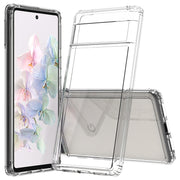 For Google Pixel 7 Scratchproof TPU + Acrylic Protective Case(Transparent)