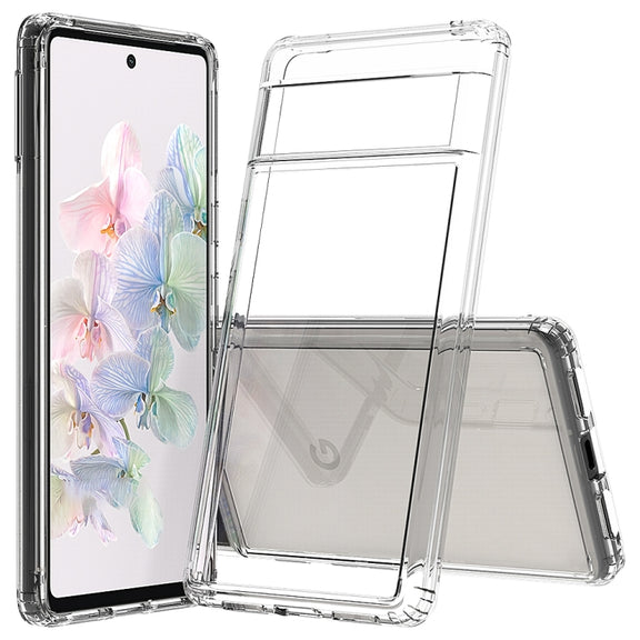 For Google Pixel 7 Scratchproof TPU + Acrylic Protective Case(Transparent)