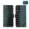 For Xiaomi Redmi K50 / K50 Pro Crocodile Top Layer Cowhide Leather Phone Case(Green) - free shipping - PMC TechLife - Order now!